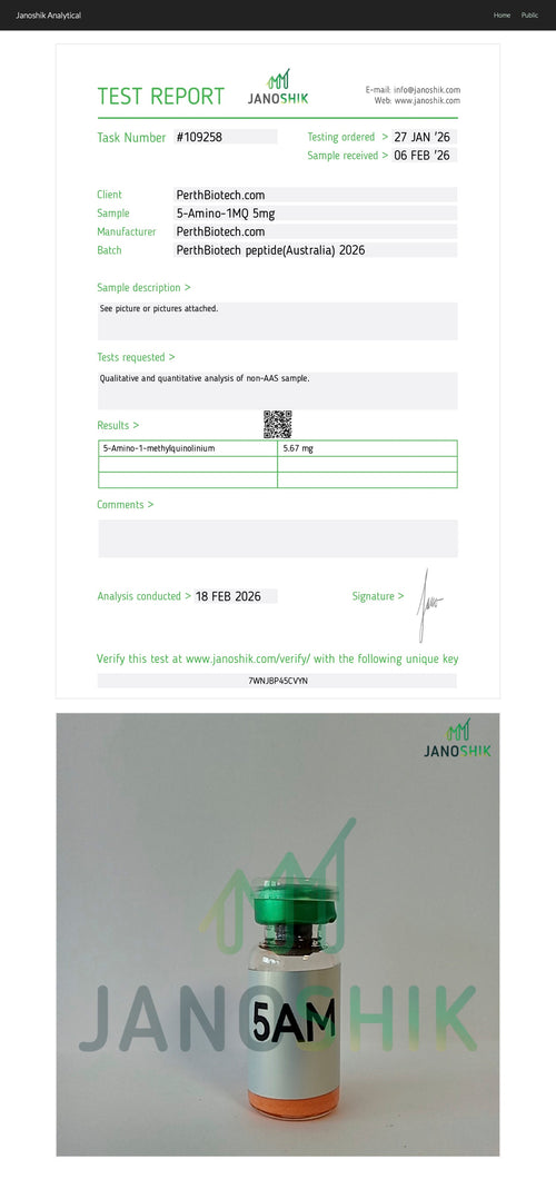 AOD9604 5mg Research Peptide | Perth Western Australia – Perth BioTech